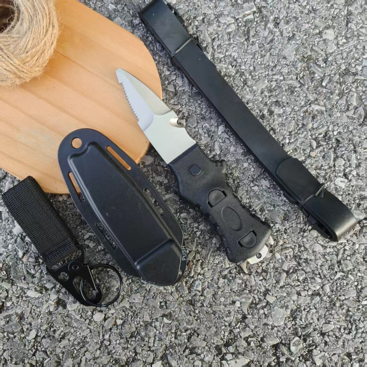 Outdoor Water Rescue Knife Spe - Dive Knife Titanium 리뷰 및 가격
