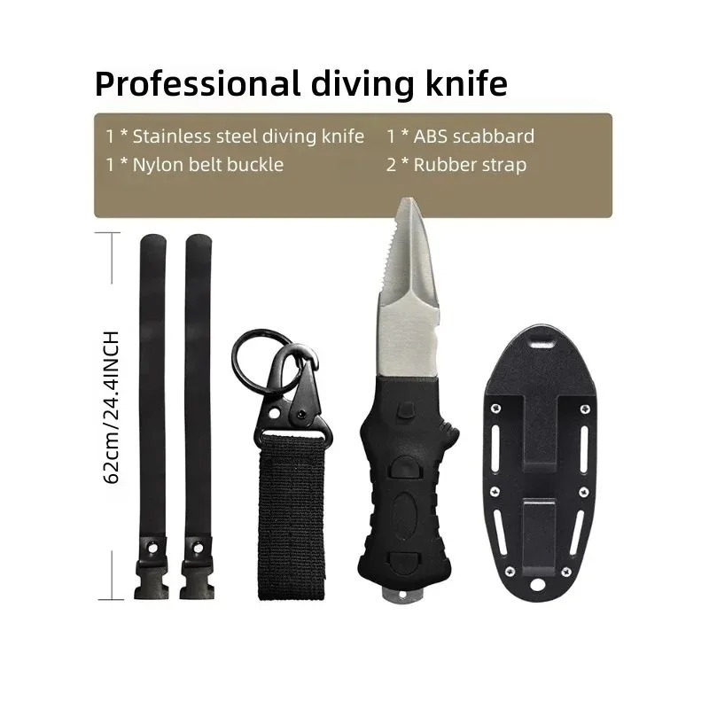 Outdoor Water Rescue Knife Spe - Dive Knife Titanium 리뷰 및 가격